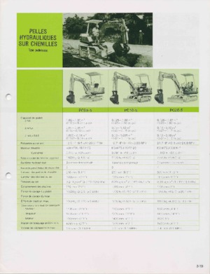 Mini Excavators Komatsu PC10-5