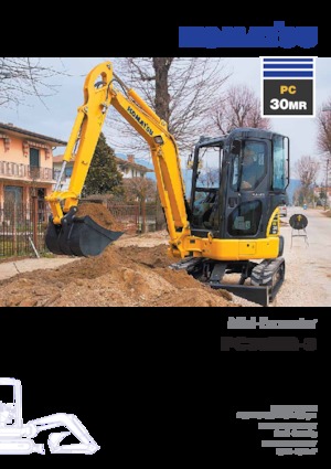 Mini ekskavatörler Komatsu PC30-6