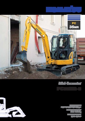 Mini Excavators Komatsu PC35MR-3