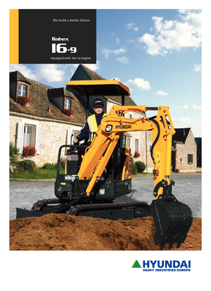 Mini Excavators Hyundai R 16-9