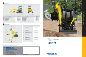 Mini Excavators Hyundai R 35 Z 7 A