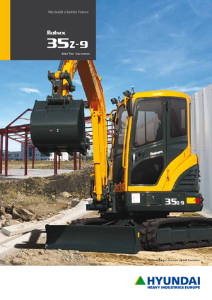 Mini Excavators Hyundai R35Z-9