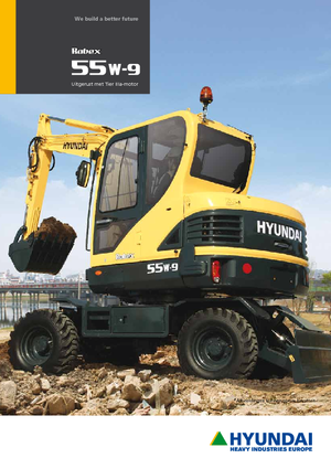Mini Excavators Hyundai R 55 W-9