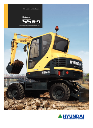 Mini Excavators Hyundai R 55 W-9