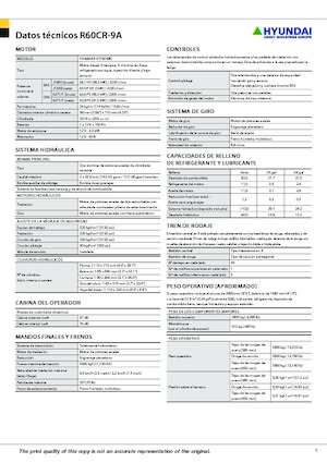 Mini Excavators Hyundai R60CR-9A