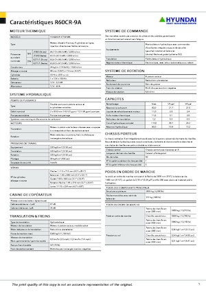 Mini Excavators Hyundai R60CR-9A