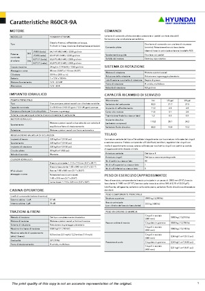 Mini Excavators Hyundai R60CR-9A