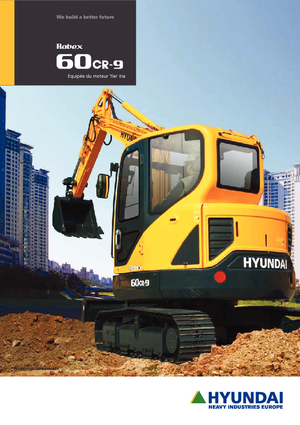 Mini Excavators Hyundai R 60 CR-9