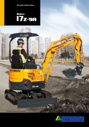 Mini ekskavatörler Hyundai R17Z-9A
