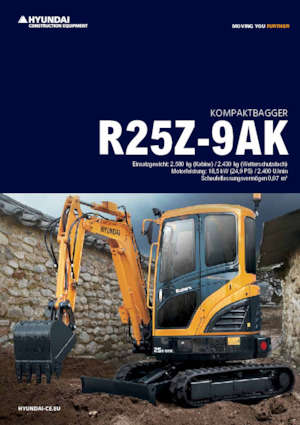 Mini Excavators Hyundai R25Z-9AK