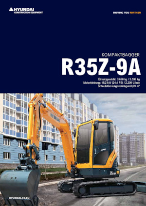 Mini Excavators Hyundai R35Z-9A