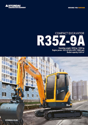 Mini Excavators Hyundai R35Z-9A