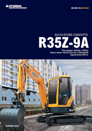 Mini Excavators Hyundai R35Z-9A