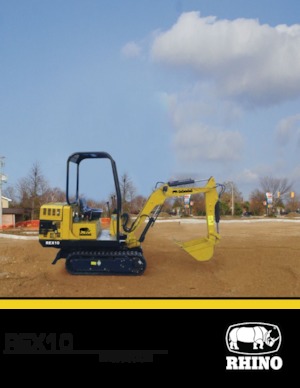 Mini Excavators RHINO REX10