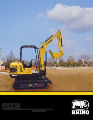 Mini Excavators RHINO REX30