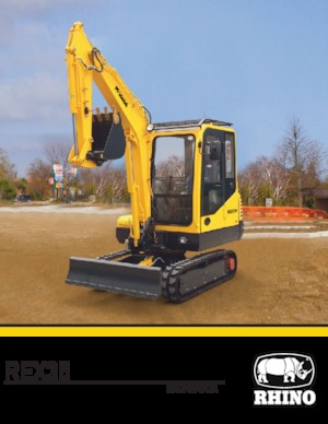 Mini Excavators RHINO REX35