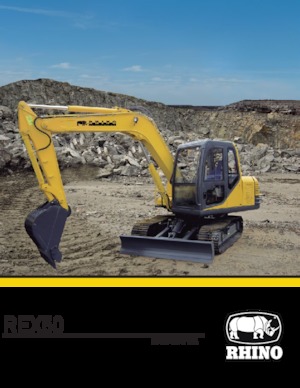 Mini Excavators RHINO REX50
