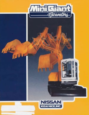 Mini Excavators Nissan S&B 20