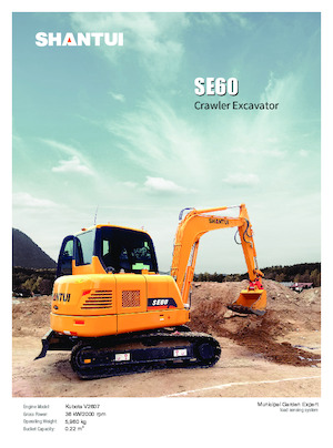 Mini Excavators Shantui SE60