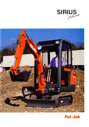 Mini Excavators Pel-Job Sirius