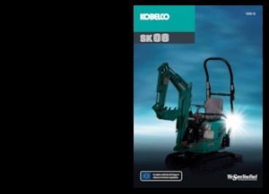 Mini Excavators Kobelco SK 08 1E