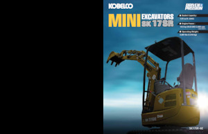 Mini Excavators Kobelco SK 17 SR 6E
