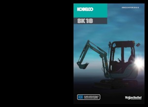 Mini ekskavatörler Kobelco SK 18 1E