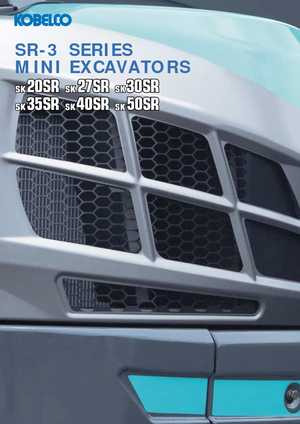 Mini Excavators Kobelco SK 35 SR 5