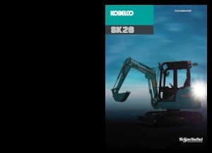 Mini ekskavatörler Kobelco SK 26