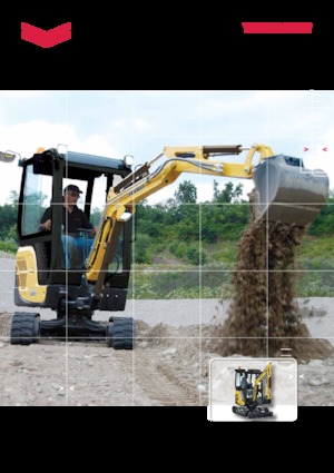 Mini Excavators Yanmar SV 18 CR