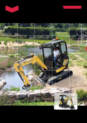 Mini Excavators Yanmar SV 22 CR