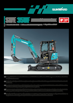 Mini Excavators Sunward SWE35UF