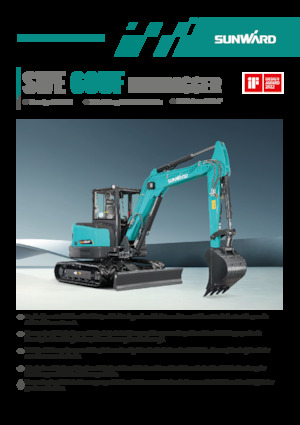 Mini Excavators Sunward SWE60UF