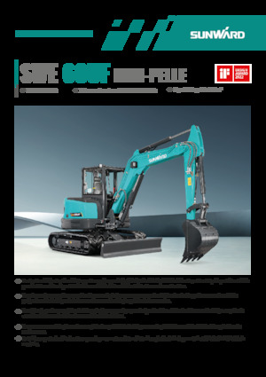 Mini Excavators Sunward SWE60UF