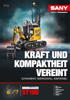 Mini Excavators Sany SY10U