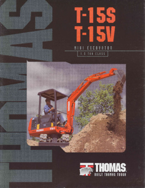 Mini Excavators Thomas T-15V