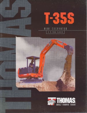 Mini Excavators Thomas T-35S