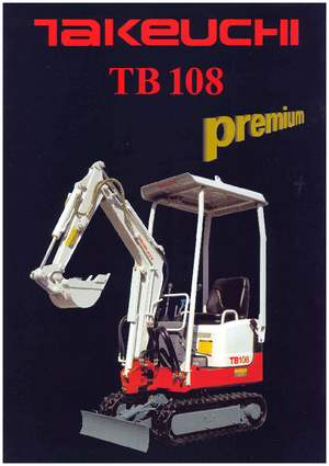 Mini Excavators Takeuchi TB 108