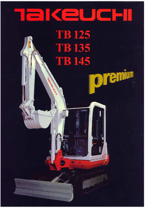 Mini Excavators Takeuchi TB 125