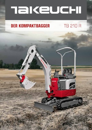 Mini Excavators Takeuchi TB 210 R
