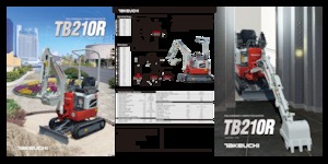 Mini Excavators Takeuchi TB 210 R