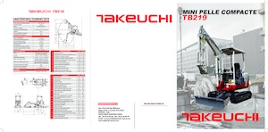 Mini Excavators Takeuchi TB 219 A