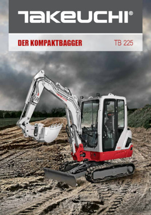 Mini Excavators Takeuchi TB 225