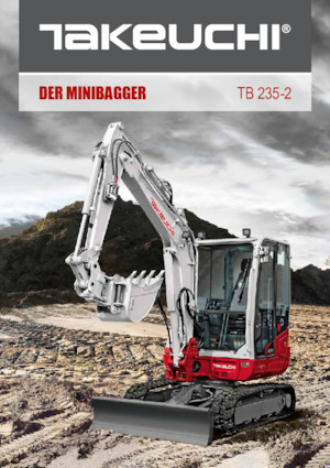 Mini Excavators Takeuchi TB 235-2
