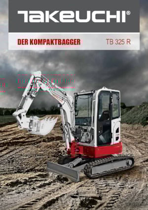 Mini ekskavatörler Takeuchi TB 325 R