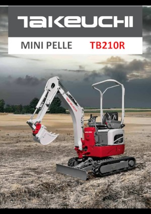 Mini Excavators Takeuchi TB 210 R