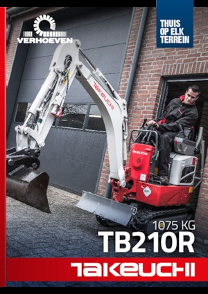 Mini Excavators Takeuchi TB 210 R