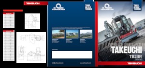 Mini Excavators Takeuchi TB 23 R