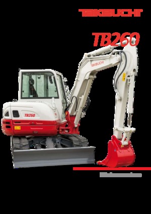 Mini Excavators Takeuchi TB 260