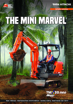 Mini Excavators Hitachi TMX 20 neo